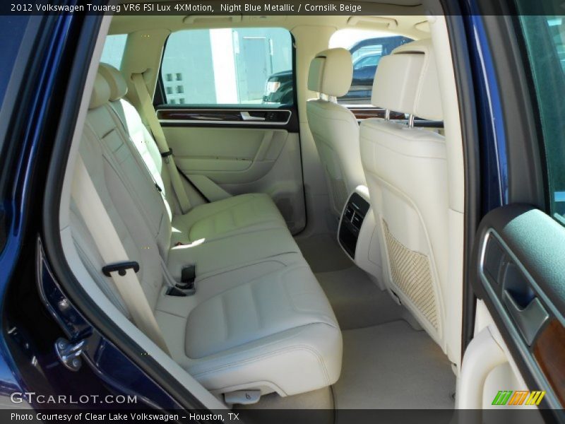 Night Blue Metallic / Cornsilk Beige 2012 Volkswagen Touareg VR6 FSI Lux 4XMotion