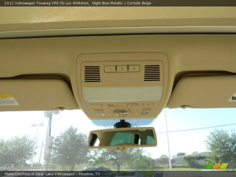 Night Blue Metallic / Cornsilk Beige 2012 Volkswagen Touareg VR6 FSI Lux 4XMotion