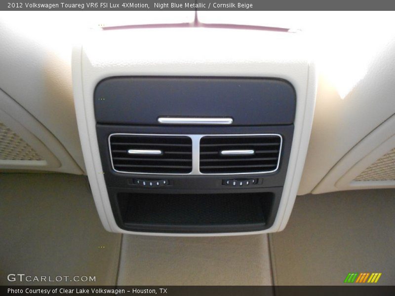 Night Blue Metallic / Cornsilk Beige 2012 Volkswagen Touareg VR6 FSI Lux 4XMotion