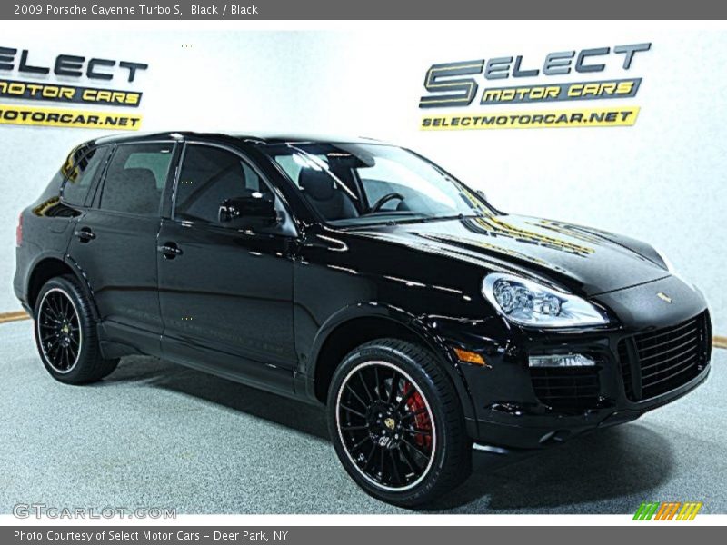 Black / Black 2009 Porsche Cayenne Turbo S