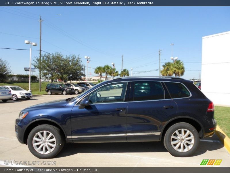  2012 Touareg VR6 FSI Sport 4XMotion Night Blue Metallic