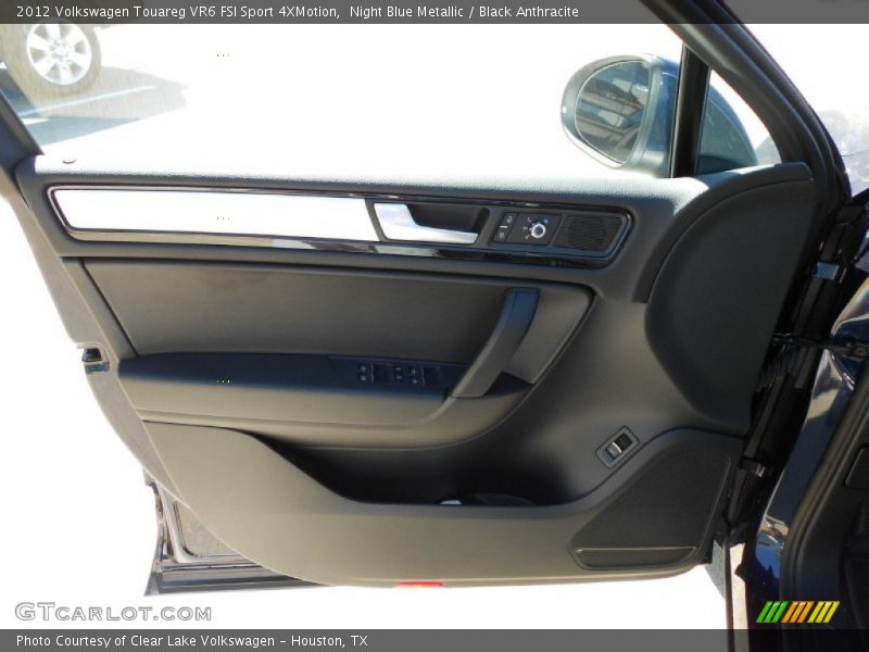 Night Blue Metallic / Black Anthracite 2012 Volkswagen Touareg VR6 FSI Sport 4XMotion
