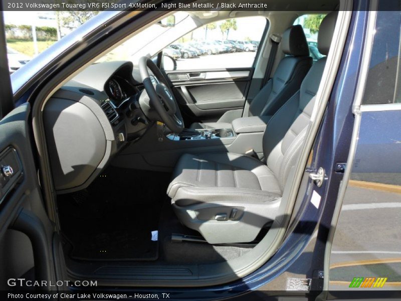Night Blue Metallic / Black Anthracite 2012 Volkswagen Touareg VR6 FSI Sport 4XMotion