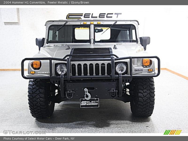Pewter Metallic / Ebony/Brown 2004 Hummer H1 Convertible