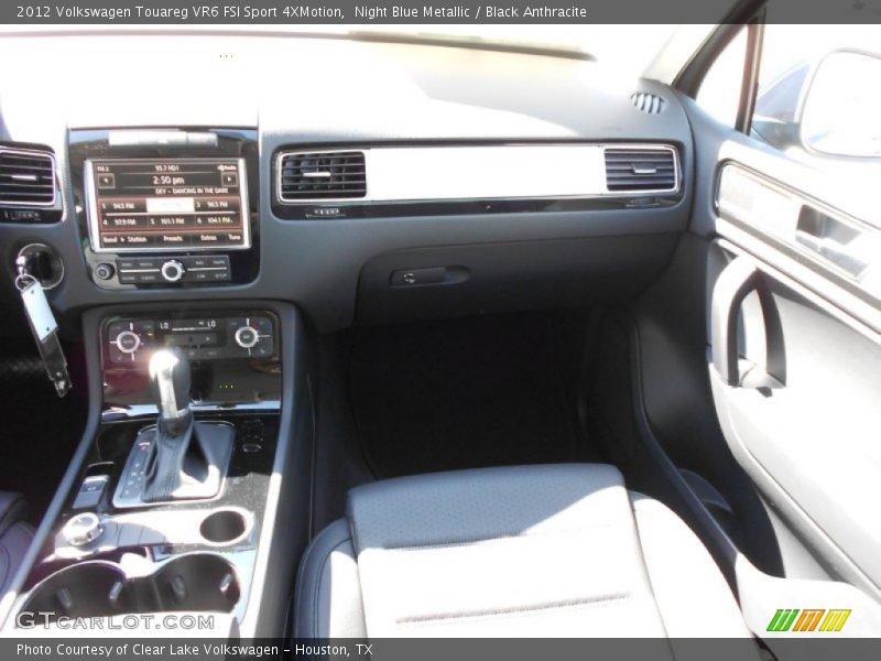 Night Blue Metallic / Black Anthracite 2012 Volkswagen Touareg VR6 FSI Sport 4XMotion