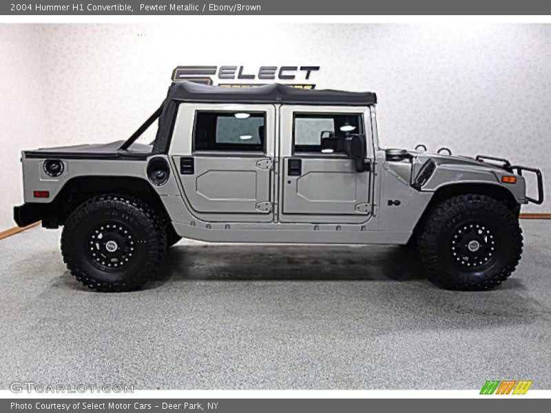 Pewter Metallic / Ebony/Brown 2004 Hummer H1 Convertible
