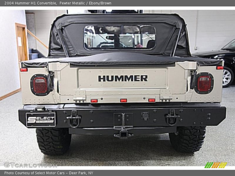 Pewter Metallic / Ebony/Brown 2004 Hummer H1 Convertible