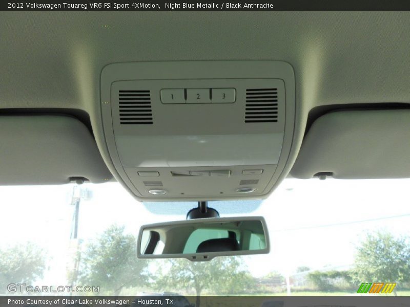 Night Blue Metallic / Black Anthracite 2012 Volkswagen Touareg VR6 FSI Sport 4XMotion