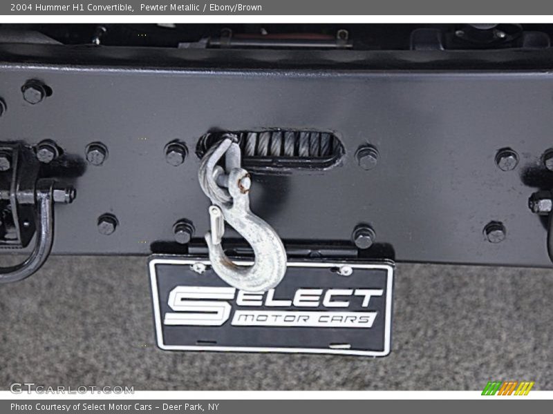 Pewter Metallic / Ebony/Brown 2004 Hummer H1 Convertible