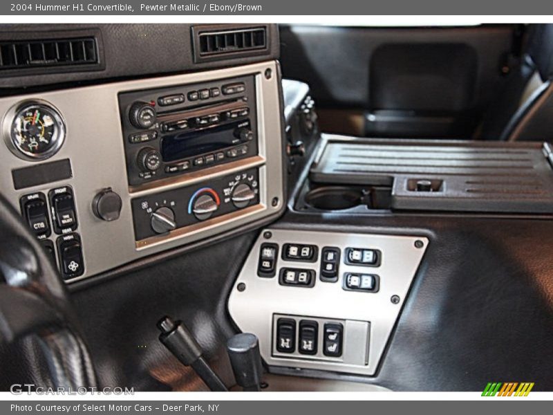 Controls of 2004 H1 Convertible