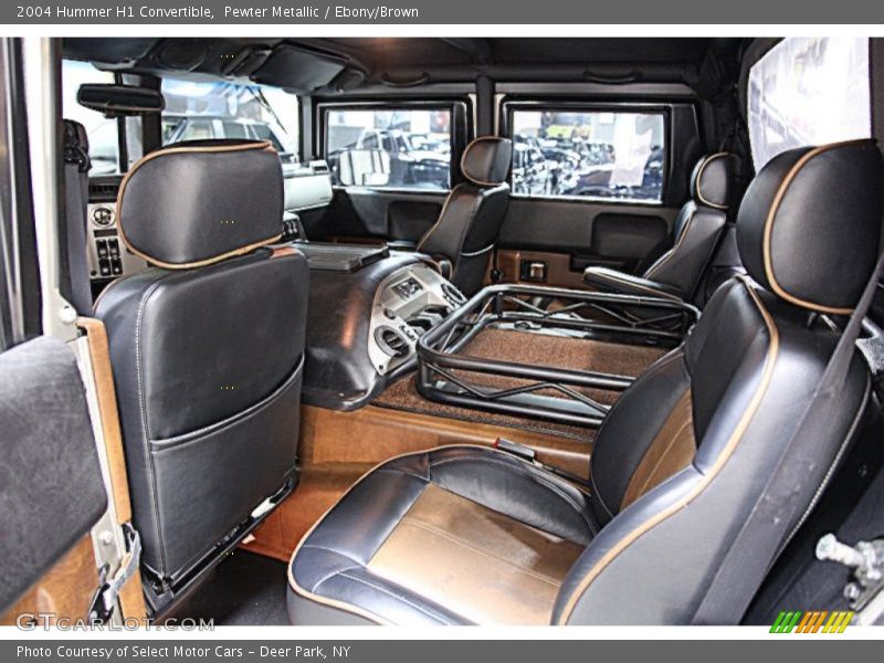  2004 H1 Convertible Ebony/Brown Interior