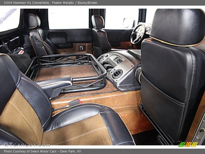  2004 H1 Convertible Ebony/Brown Interior