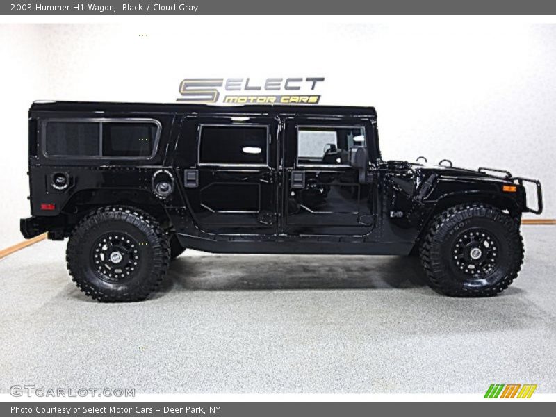 Black / Cloud Gray 2003 Hummer H1 Wagon