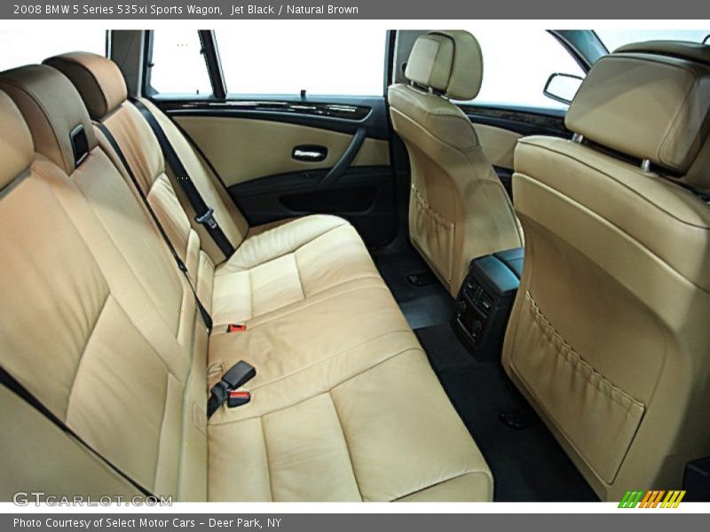 Jet Black / Natural Brown 2008 BMW 5 Series 535xi Sports Wagon