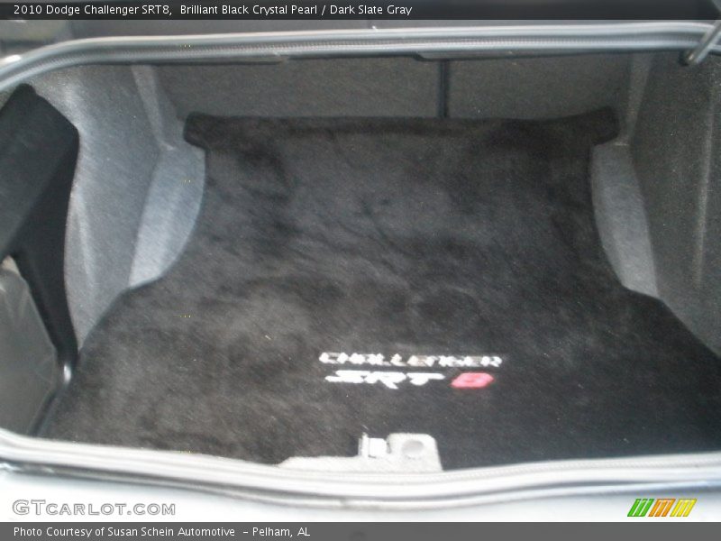Brilliant Black Crystal Pearl / Dark Slate Gray 2010 Dodge Challenger SRT8