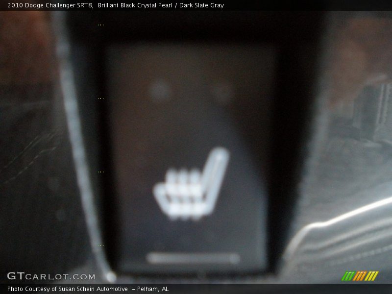 Brilliant Black Crystal Pearl / Dark Slate Gray 2010 Dodge Challenger SRT8