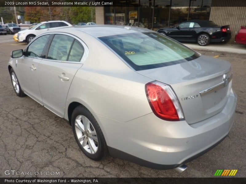 Smokestone Metallic / Light Camel 2009 Lincoln MKS Sedan