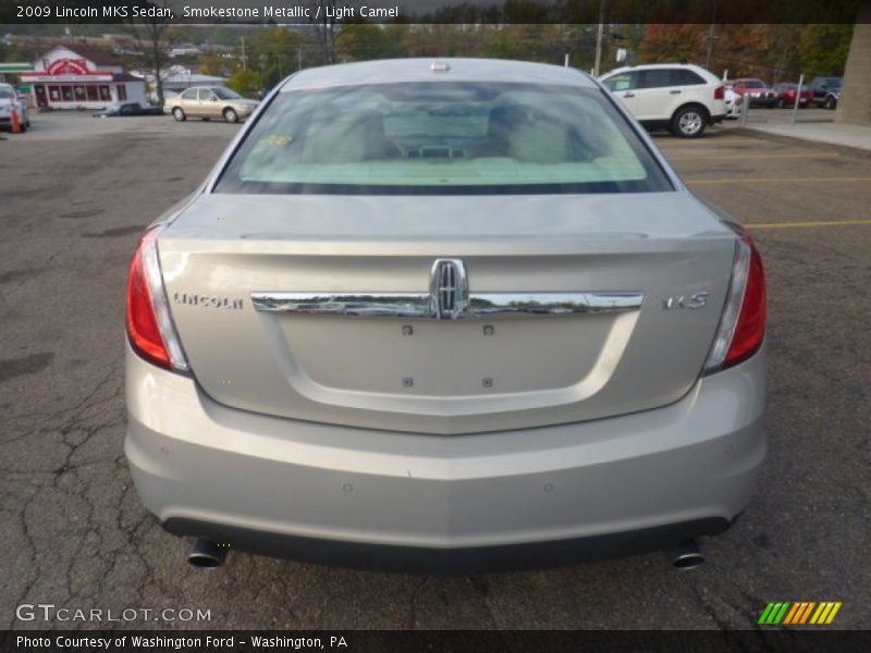 Smokestone Metallic / Light Camel 2009 Lincoln MKS Sedan