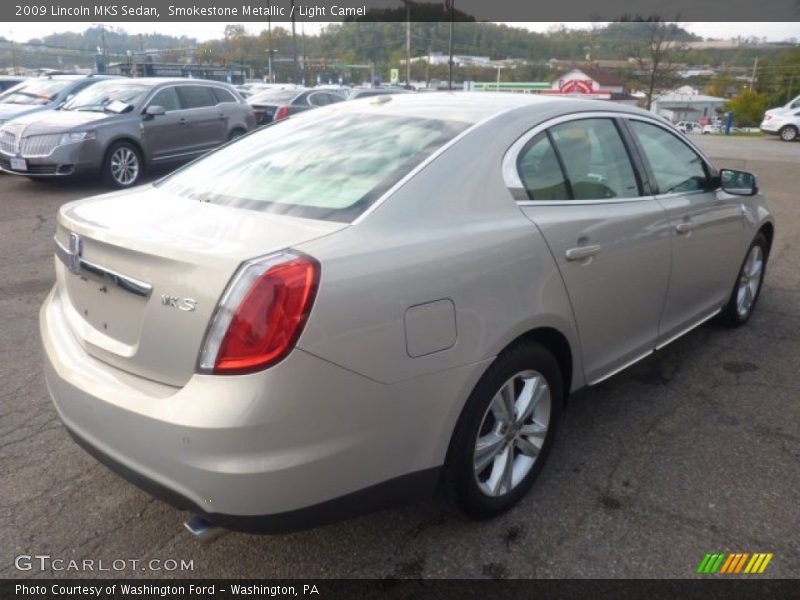 Smokestone Metallic / Light Camel 2009 Lincoln MKS Sedan