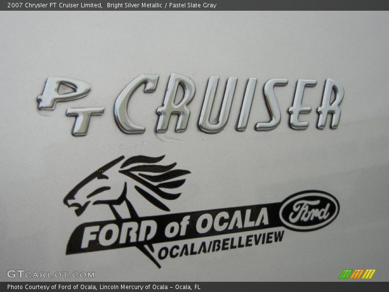 Bright Silver Metallic / Pastel Slate Gray 2007 Chrysler PT Cruiser Limited