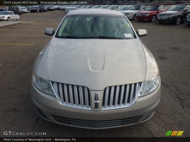Smokestone Metallic / Light Camel 2009 Lincoln MKS Sedan