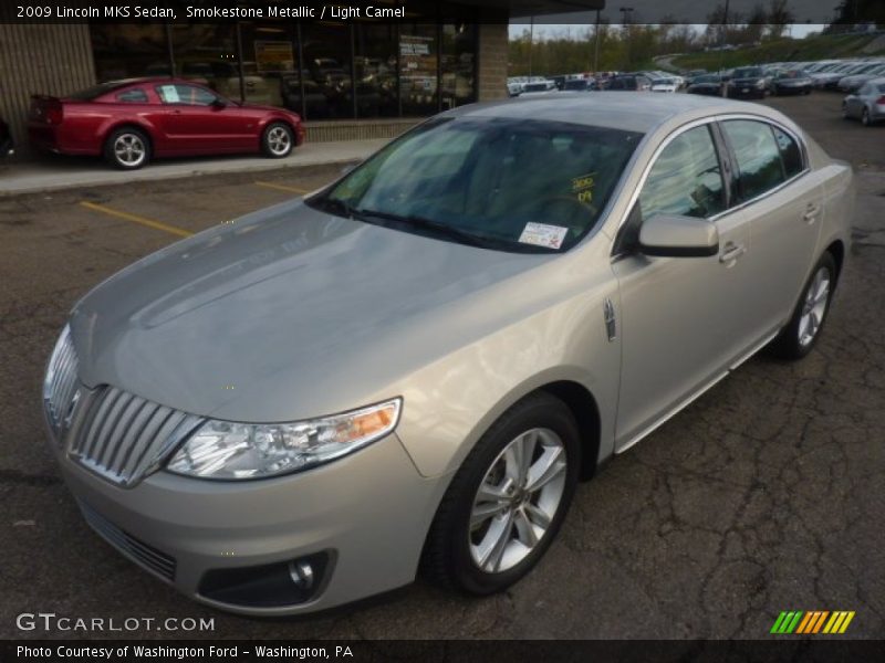 Smokestone Metallic / Light Camel 2009 Lincoln MKS Sedan