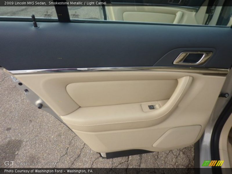 Smokestone Metallic / Light Camel 2009 Lincoln MKS Sedan
