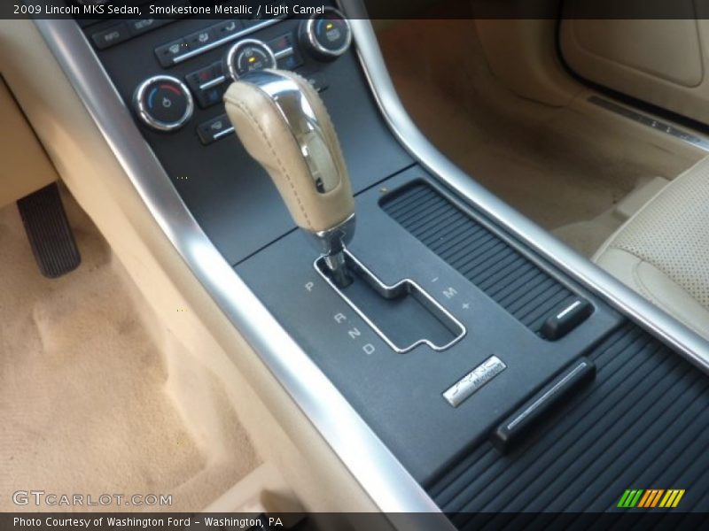 Smokestone Metallic / Light Camel 2009 Lincoln MKS Sedan