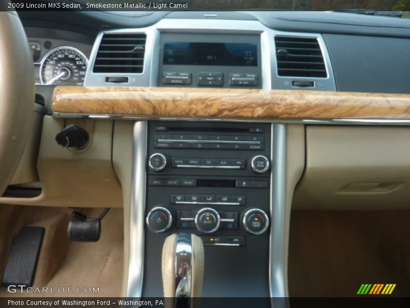 Smokestone Metallic / Light Camel 2009 Lincoln MKS Sedan