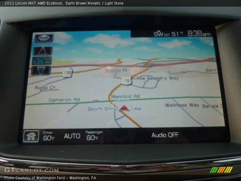 Navigation of 2011 MKT AWD EcoBoost