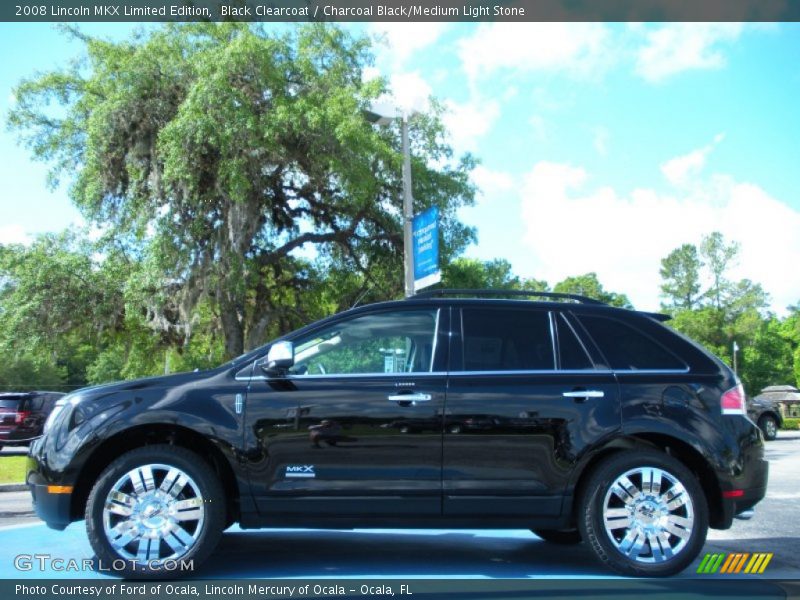 Black Clearcoat / Charcoal Black/Medium Light Stone 2008 Lincoln MKX Limited Edition