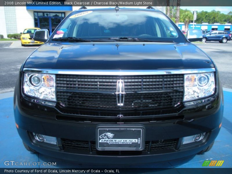 Black Clearcoat / Charcoal Black/Medium Light Stone 2008 Lincoln MKX Limited Edition