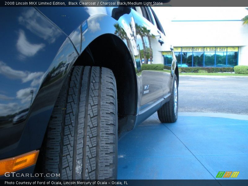 Black Clearcoat / Charcoal Black/Medium Light Stone 2008 Lincoln MKX Limited Edition