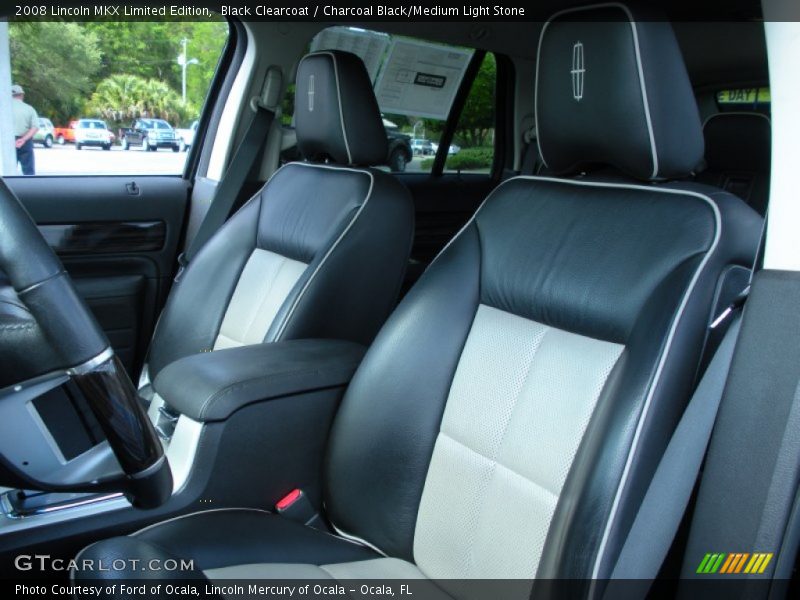 Black Clearcoat / Charcoal Black/Medium Light Stone 2008 Lincoln MKX Limited Edition