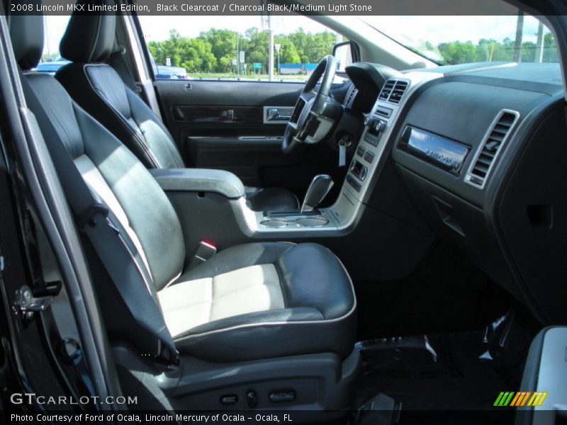 Black Clearcoat / Charcoal Black/Medium Light Stone 2008 Lincoln MKX Limited Edition