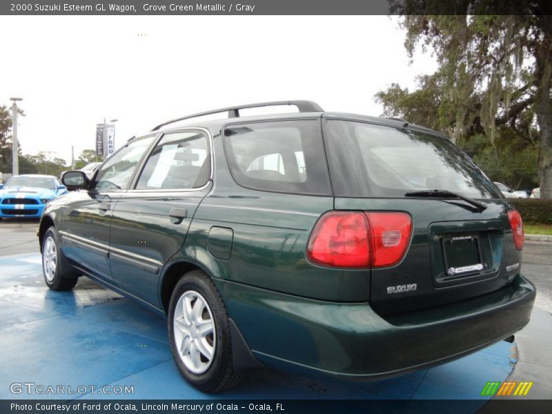 Grove Green Metallic / Gray 2000 Suzuki Esteem GL Wagon