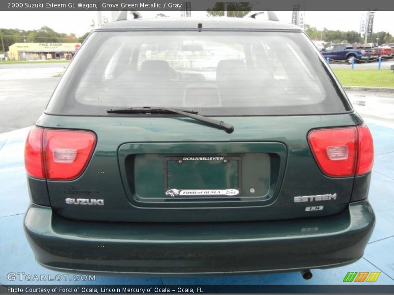 Grove Green Metallic / Gray 2000 Suzuki Esteem GL Wagon