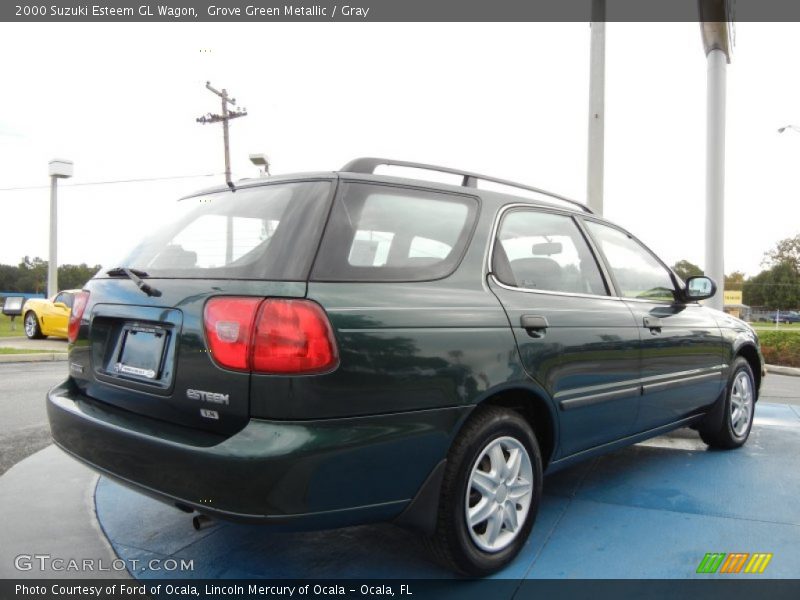 Grove Green Metallic / Gray 2000 Suzuki Esteem GL Wagon