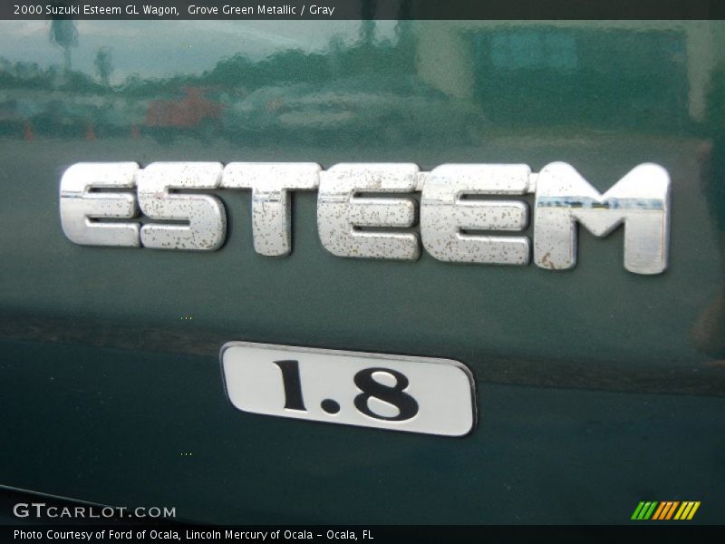 Grove Green Metallic / Gray 2000 Suzuki Esteem GL Wagon