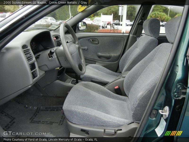  2000 Esteem GL Wagon Gray Interior