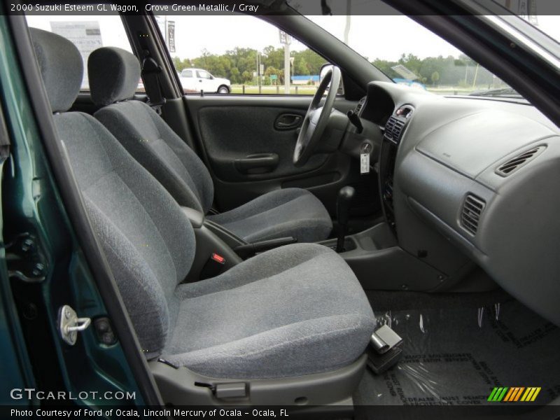 Grove Green Metallic / Gray 2000 Suzuki Esteem GL Wagon