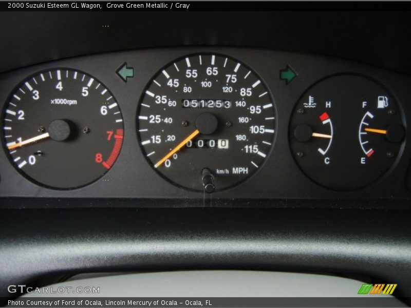  2000 Esteem GL Wagon GL Wagon Gauges