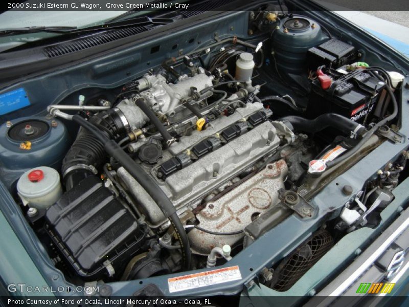  2000 Esteem GL Wagon Engine - 1.8 Liter DOHC 16-Valve 4 Cylinder