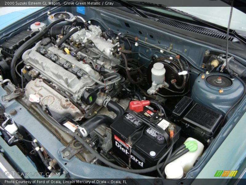  2000 Esteem GL Wagon Engine - 1.8 Liter DOHC 16-Valve 4 Cylinder