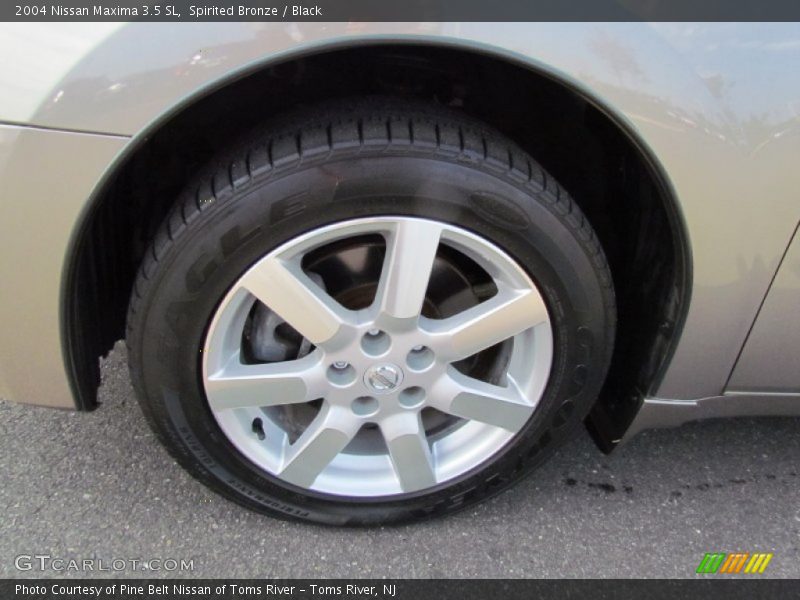 Spirited Bronze / Black 2004 Nissan Maxima 3.5 SL