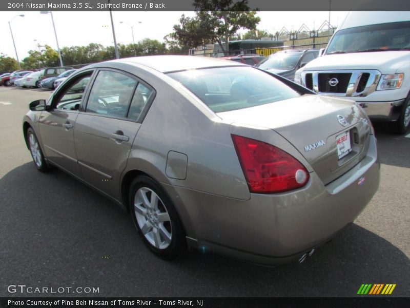 Spirited Bronze / Black 2004 Nissan Maxima 3.5 SL