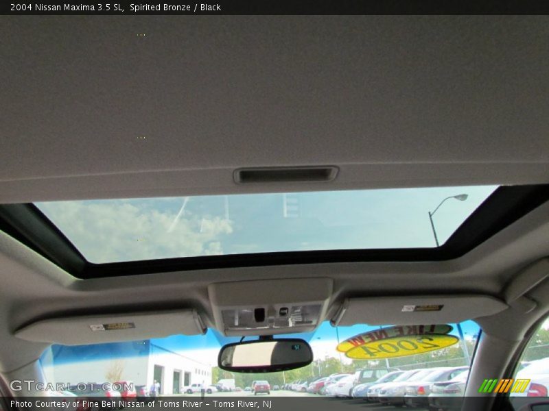 Spirited Bronze / Black 2004 Nissan Maxima 3.5 SL