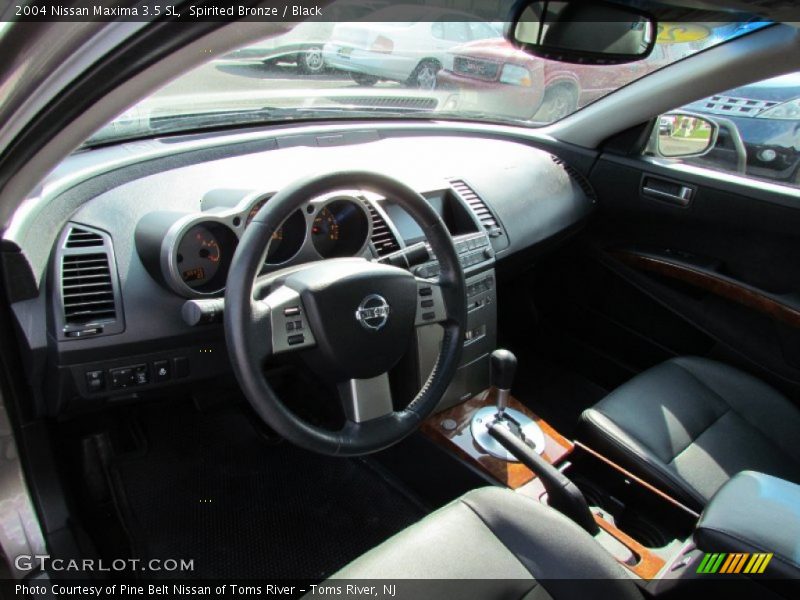 Spirited Bronze / Black 2004 Nissan Maxima 3.5 SL