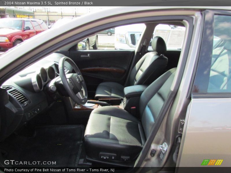 Spirited Bronze / Black 2004 Nissan Maxima 3.5 SL