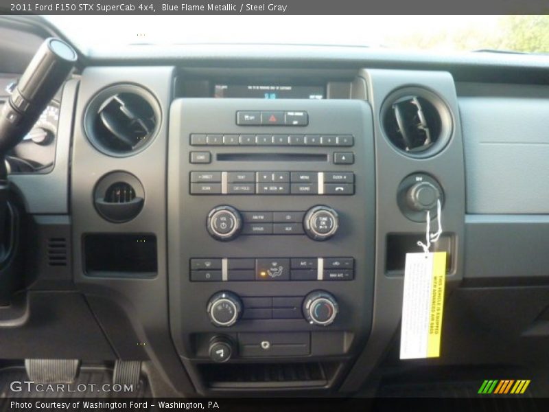 Blue Flame Metallic / Steel Gray 2011 Ford F150 STX SuperCab 4x4